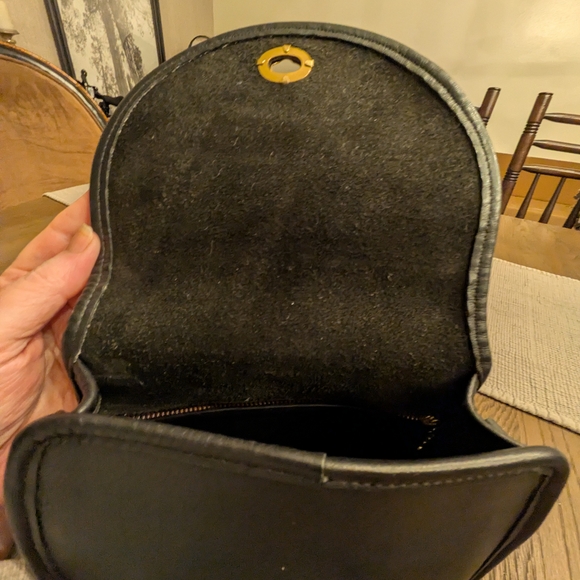 Coach Vintage Watson Crossbody In EUC Y2K Preppy Bag 90's Feel Black - Picture 14 of 16